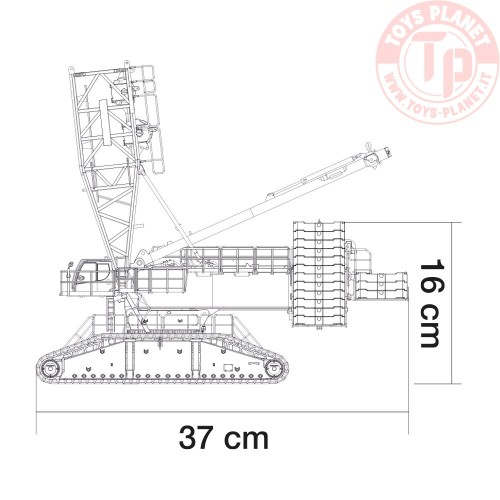Liebherr LR 11000 NZG 1029 NZG