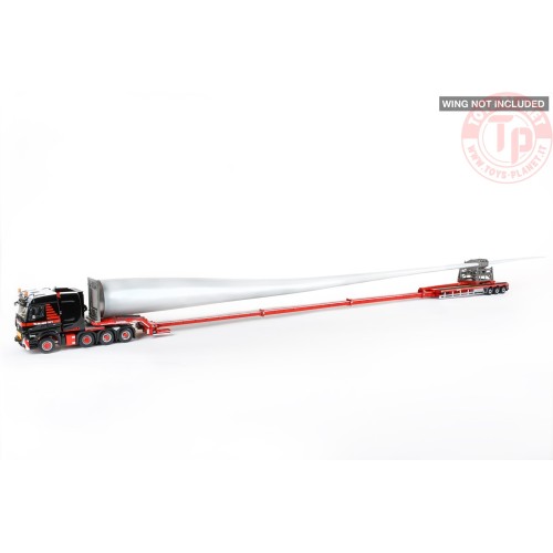 MAMMOET MB ACTROS 8X4 WITH NOOTEBOOM SUPER WING CARRIER IMC MODELS 410270 MAMMOET