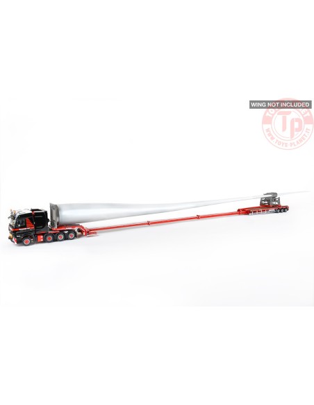 MAMMOET MB ACTROS 8X4 WITH NOOTEBOOM SUPER WING CARRIER IMC MODELS 410270 MAMMOET MAMMOET MB ACTROS 8X4 WITH NOOTEBOOM SUPER WING CARRIER IMC MODELS 410270 MAMMOET
