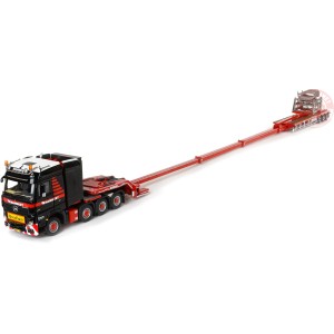 MAMMOET MB ACTROS 8X4 WITH NOOTEBOOM SUPER WING CARRIER IMC MODELS 410270 MAMMOET