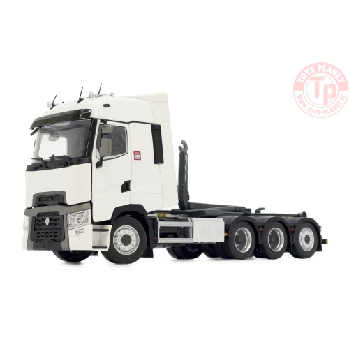 Renault truck with Meiller hooklift, white MARGE MODELS 2237-01 MARGE MODELS