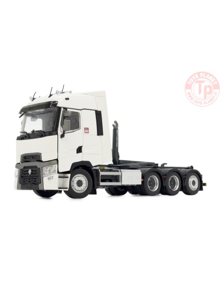Renault truck with Meiller hooklift, white MARGE MODELS 2237-01 MARGE MODELS