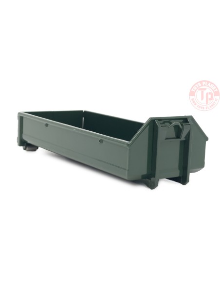 Hooklift container 15m3 dark green MARGE MODELS 2236-02 MARGE MODELS
