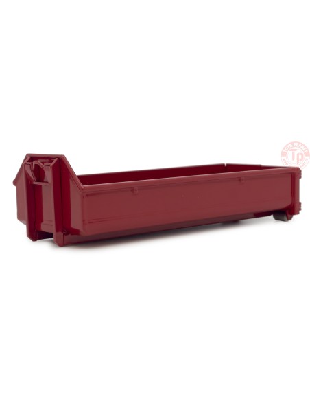 Hooklift container 15m3 red MARGE MODELS 2236-03 MARGE MODELS