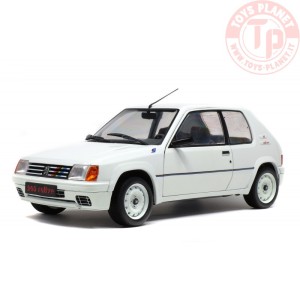 PEUGEOT 205 1.3 RALLY 1988 WHITE 1:18 SL1801701 SOLIDO