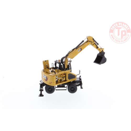 CAT M318 Escavatore Gommato DIECAST MASTERS 85956 DIECAST MASTERS