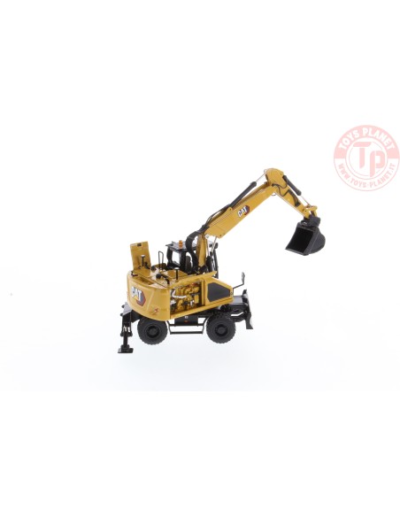 CAT M318 Escavatore Gommato DIECAST MASTERS 85956 DIECAST MASTERS