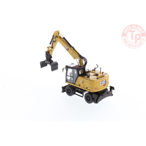 CAT M318 Escavatore Gommato DIECAST MASTERS 85956 DIECAST MASTERS
