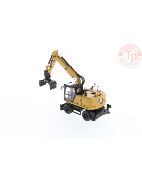 CAT M318 Escavatore Gommato DIECAST MASTERS 85956 DIECAST MASTERS