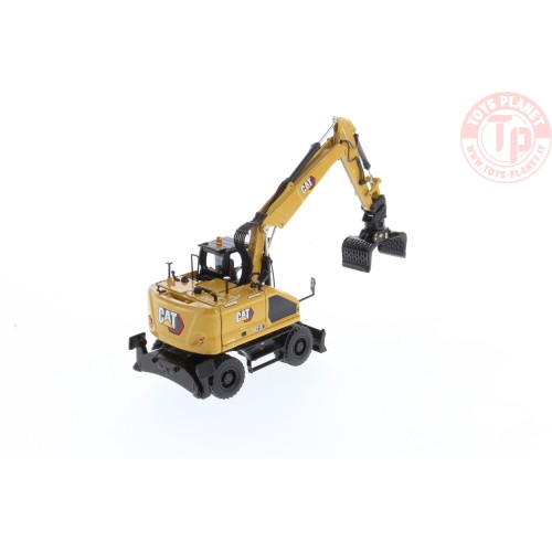CAT M318 Escavatore Gommato DIECAST MASTERS 85956 DIECAST MASTERS