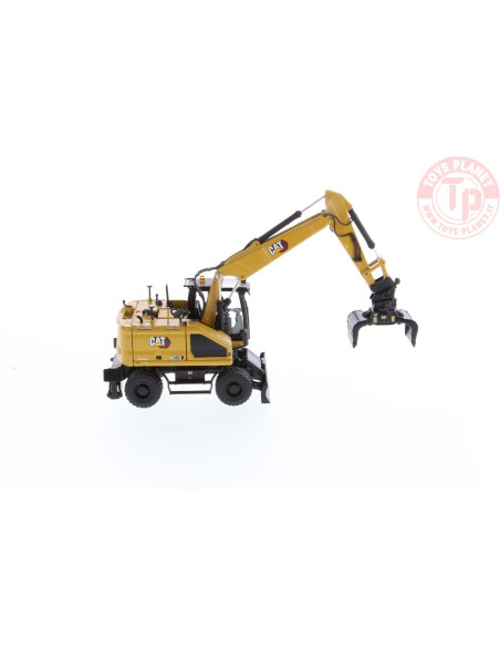 CAT M318 Escavatore Gommato DIECAST MASTERS 85956 DIECAST MASTERS