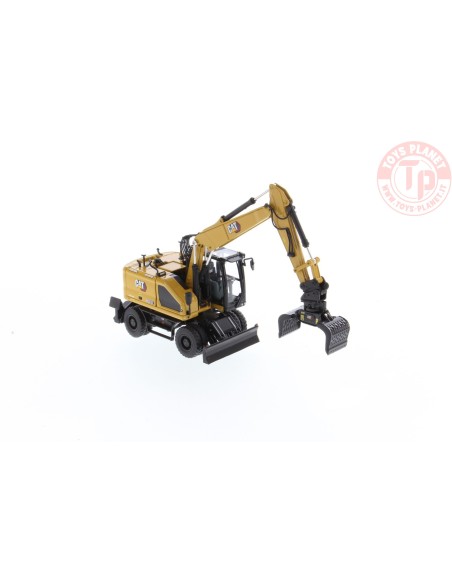 CAT M318 Escavatore Gommato DIECAST MASTERS 85956 DIECAST MASTERS