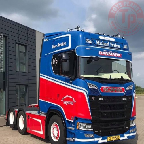 SCANIA S HIGHLINE 6X2 TAG AXLE - MICHAEL FRAHM WSI 01-3660 WSI MODELS