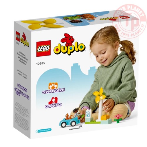 Turbina eolica e auto elettrica LEGO DUPLO 10985 LEGO