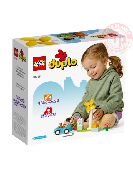 Turbina eolica e auto elettrica LEGO DUPLO 10985 LEGO Turbina eolica e auto elettrica LEGO DUPLO 10985 LEGO