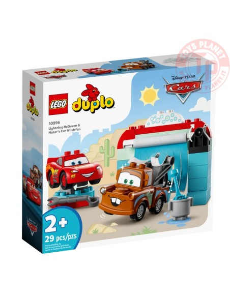 Divertimento all’autolavaggio con Saetta McQueen e Cricchetto LEGO DUPLO 10996 LEGO Divertimento all’autolavaggio con Saetta McQueen e Cricchetto LEGO DUPLO 10996 LEGO