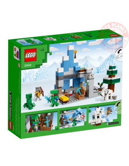 I picchi ghiacciati LEGO MINECRAFT 21243 LEGO I picchi ghiacciati LEGO MINECRAFT 21243 LEGO