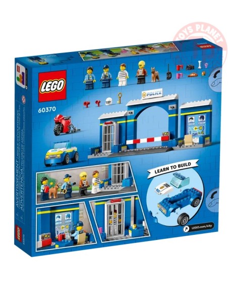 Inseguimento alla Stazione di Polizia LEGO CITY 60370 LEGO Inseguimento alla Stazione di Polizia LEGO CITY 60370 LEGO