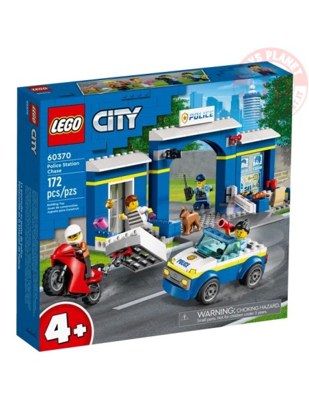 Inseguimento alla Stazione di Polizia LEGO CITY 60370 LEGO