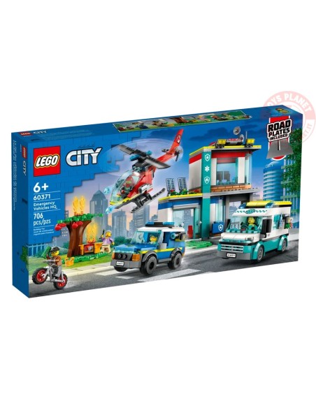 Quartier generale veicoli d’emergenza LEGO CITY 60371 LEGO