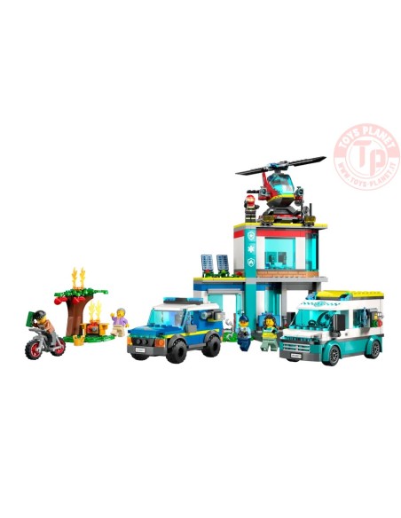 Quartier generale veicoli d’emergenza LEGO CITY 60371 LEGO Quartier generale veicoli d’emergenza LEGO CITY 60371 LEGO