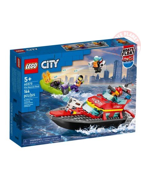 Barca di soccorso antincendio LEGO CITY 60373 LEGO