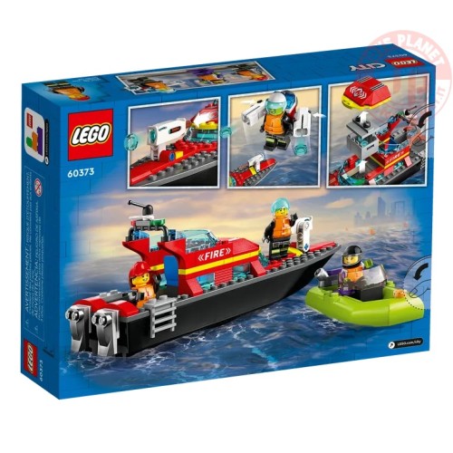 Barca di soccorso antincendio LEGO CITY 60373 LEGO