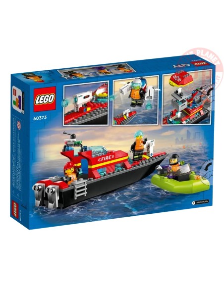 Barca di soccorso antincendio LEGO CITY 60373 LEGO Barca di soccorso antincendio LEGO CITY 60373 LEGO