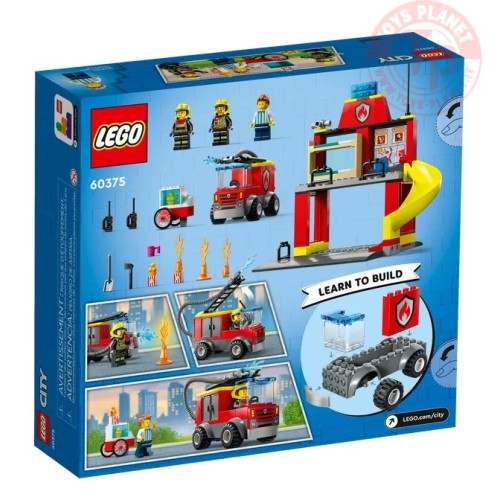 Caserma dei pompieri e autopompa LEGO CITY 60375 LEGO