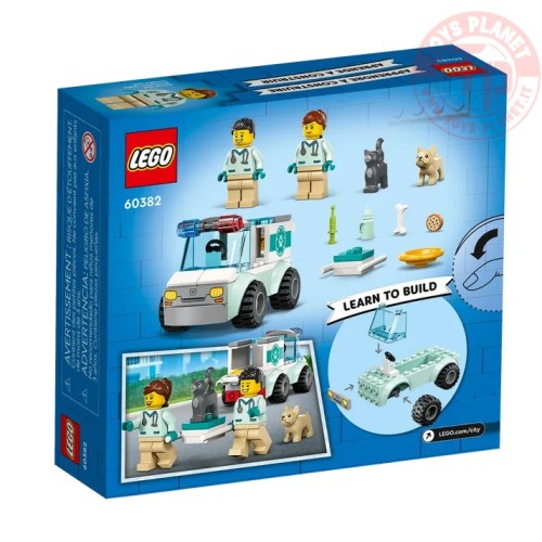 Furgoncino di soccorso del veterinario LEGO CITY 60382 LEGO