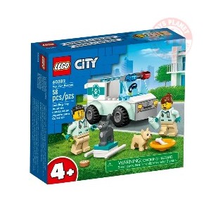 Furgoncino di soccorso del veterinario LEGO CITY 60382 LEGO