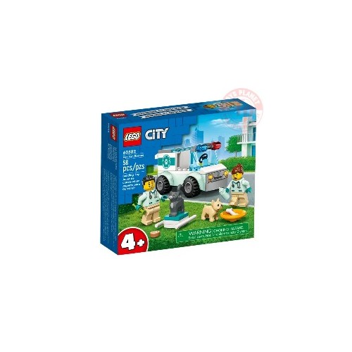 Furgoncino di soccorso del veterinario LEGO CITY 60382 LEGO