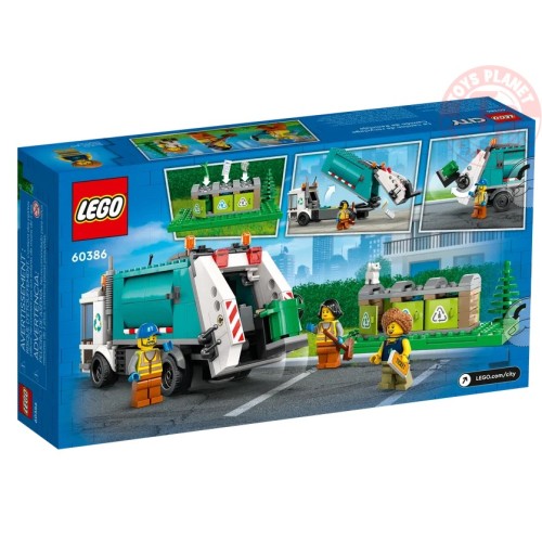 Camion per il riciclaggio dei rifiuti LEGO CITY 60386 LEGO