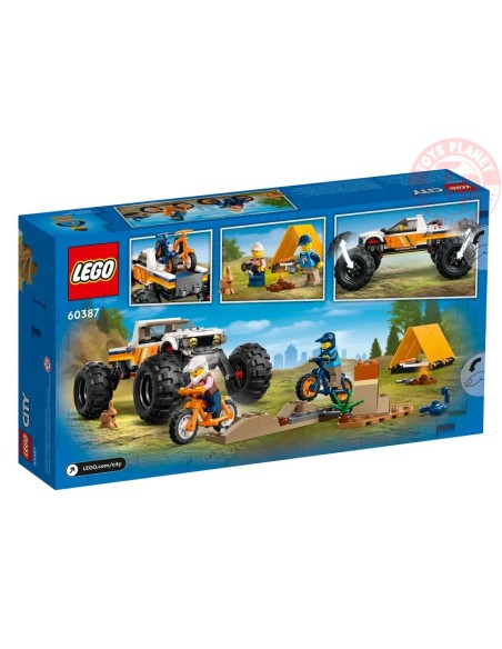 Avventure sul fuoristrada 4x4 LEGO CITY 60387 LEGO Avventure sul fuoristrada 4x4 LEGO CITY 60387 LEGO