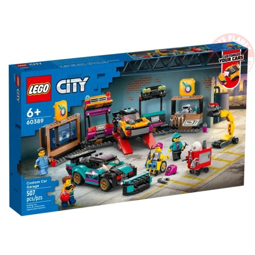 Garage auto personalizzato LEGO CITY 60389 LEGO