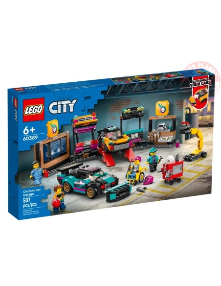 Garage auto personalizzato LEGO CITY 60389 LEGO