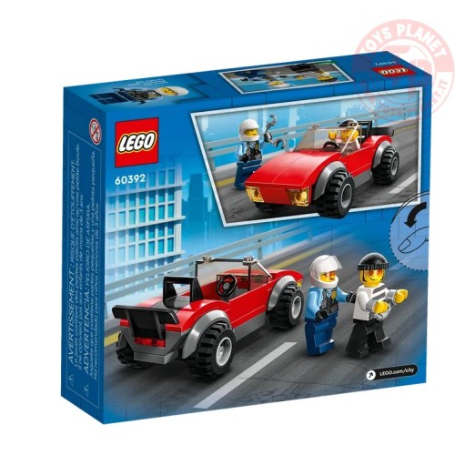 Inseguimento sulla moto della polizia LEGO CITY 60392 LEGO