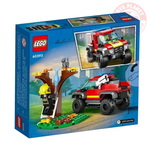 Soccorso sul fuoristrada dei pompieri LEGO CITY 60393 LEGO