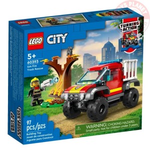 Soccorso sul fuoristrada dei pompieri LEGO CITY 60393 LEGO