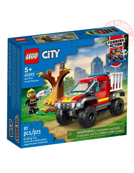 Soccorso sul fuoristrada dei pompieri LEGO CITY 60393 LEGO