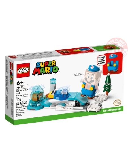 Pack di espansione Costume di Mario ghiaccio e Mondo ghiacciato LEGO SUPER MARIO 71415 LEGO