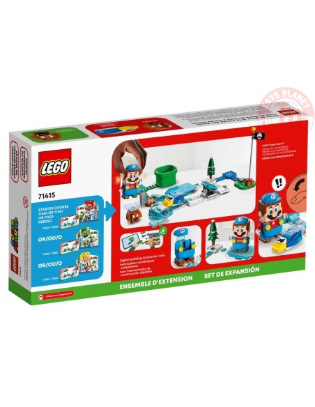 Pack di espansione Costume di Mario ghiaccio e Mondo ghiacciato LEGO SUPER MARIO 71415 LEGO
