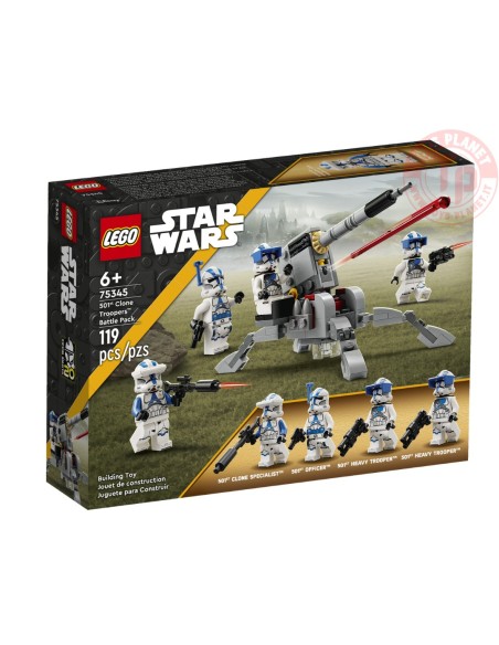 Battle Pack Clone Troopers Legione 501 LEGO STAR WARS 75345 LEGO