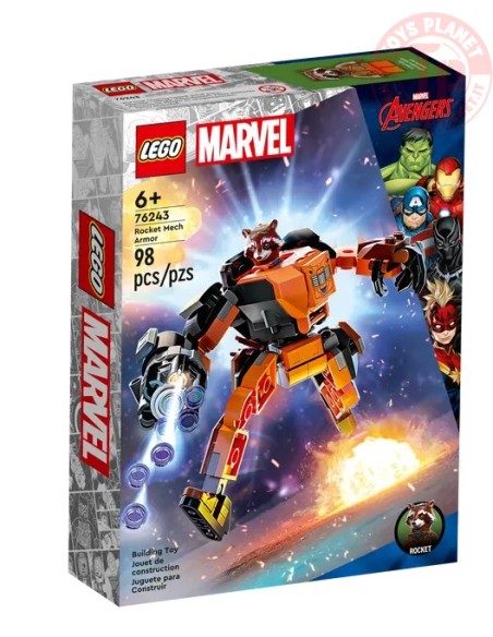 Armatura Mech Rocket LEGO MARVEL 76243 LEGO
