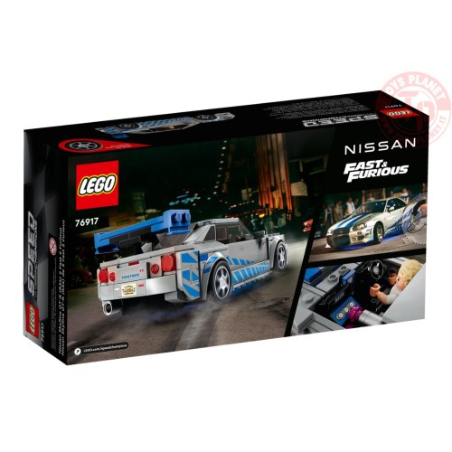 2 Fast 2 Furious Nissan Skyline GT-R (R34) LEGO SPEED CHAMPIONS 76917 LEGO