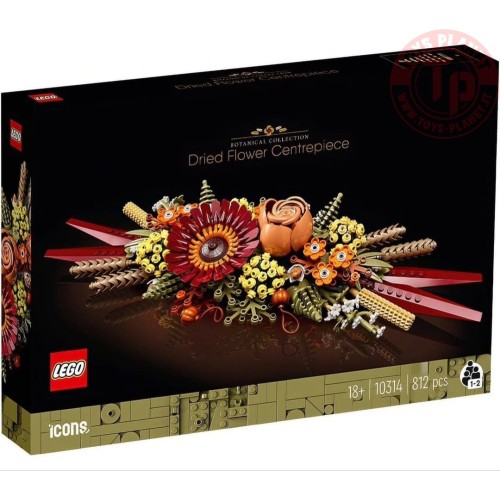 Centrotavola di fiori secchi LEGO ICONS 10314 LEGO