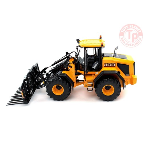JCB 435S Agri wheel loader with grass fork AT3200180 AT COLLECTIONS