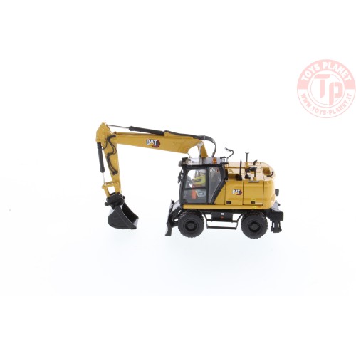 CAT M318 Escavatore Gommato DIECAST MASTERS 85956 DIECAST MASTERS