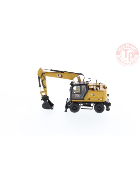 CAT M318 Escavatore Gommato DIECAST MASTERS 85956 DIECAST MASTERS