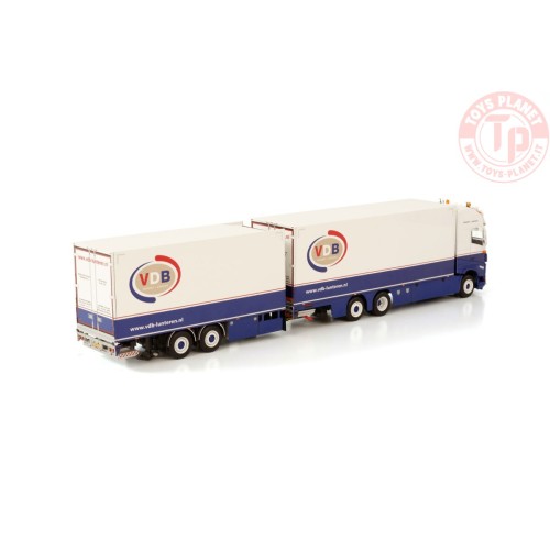 VOLVO FH5 GLOBETROTTER 6X2 TAG AXLE COMBI - 5 AXLE - VDB LUNTEREN WSI 01-3637 WSI MODELS
